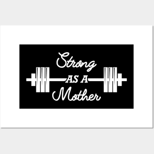 Workout - Strong as a mother Posters and Art